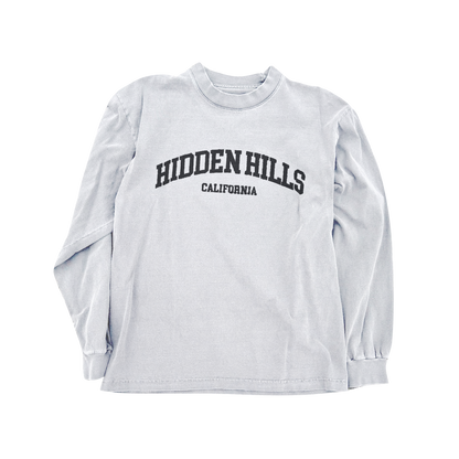 VINTAGE HEAVYWEIGHT HIDDEN HILLS ESSENTIALS TOP - WHITE/BLACK