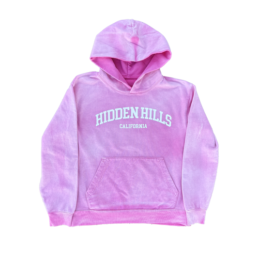 HIDDEN HILLS HEAVYWEIGHT HOODIE - SUN FADED ROSE