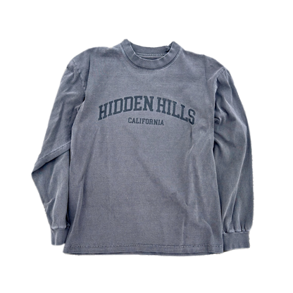 VINTAGE HEAVYWEIGHT HIDDEN HILLS ESSENTIALS TOP - VINTAGE BLACK