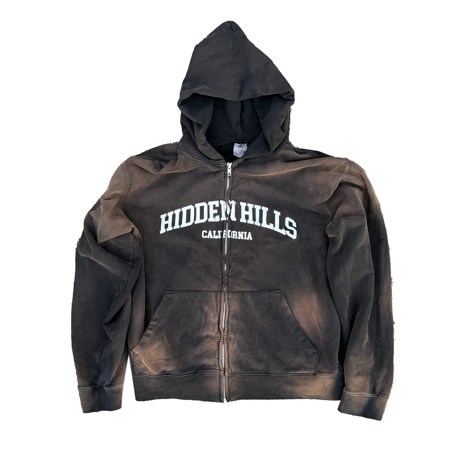 IMPERFECT HIDDEN HILLS ZIP UP - SUN WASHED BLACK